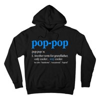 Funny Pop Pop Definition Cool Fathers Day Hoodie