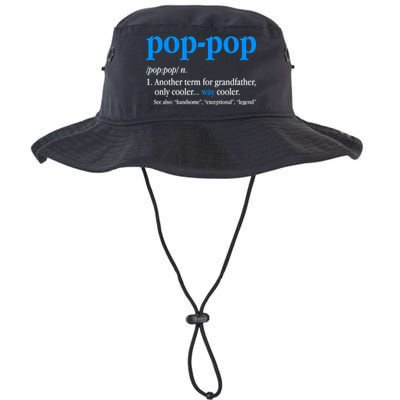 Funny Pop Pop Definition Cool Fathers Day Bucket Hat