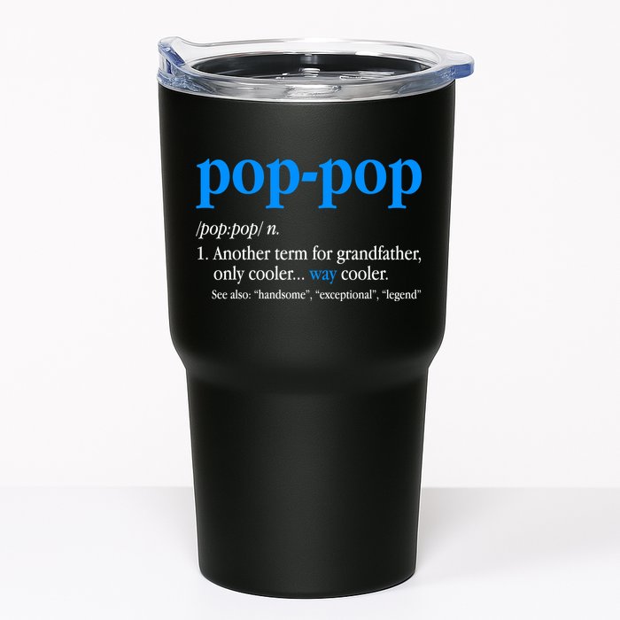Funny Pop Pop Definition Cool Fathers Day Tumbler