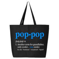 Funny Pop Pop Definition Cool Fathers Day 25L Jumbo Tote