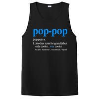 Funny Pop Pop Definition Cool Fathers Day PosiCharge Competitor Tank