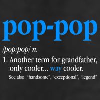 Funny Pop Pop Definition Cool Fathers Day Trucker Hat