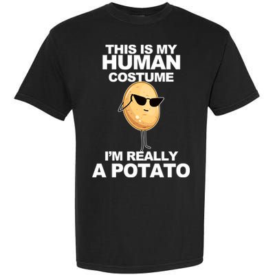 Funny Potato This Is My Human Costume  Garment-Dyed Heavyweight T-Shirt