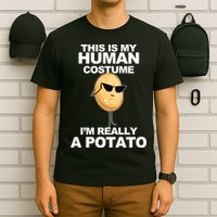 Funny Potato This Is My Human Costume  T-Shirt