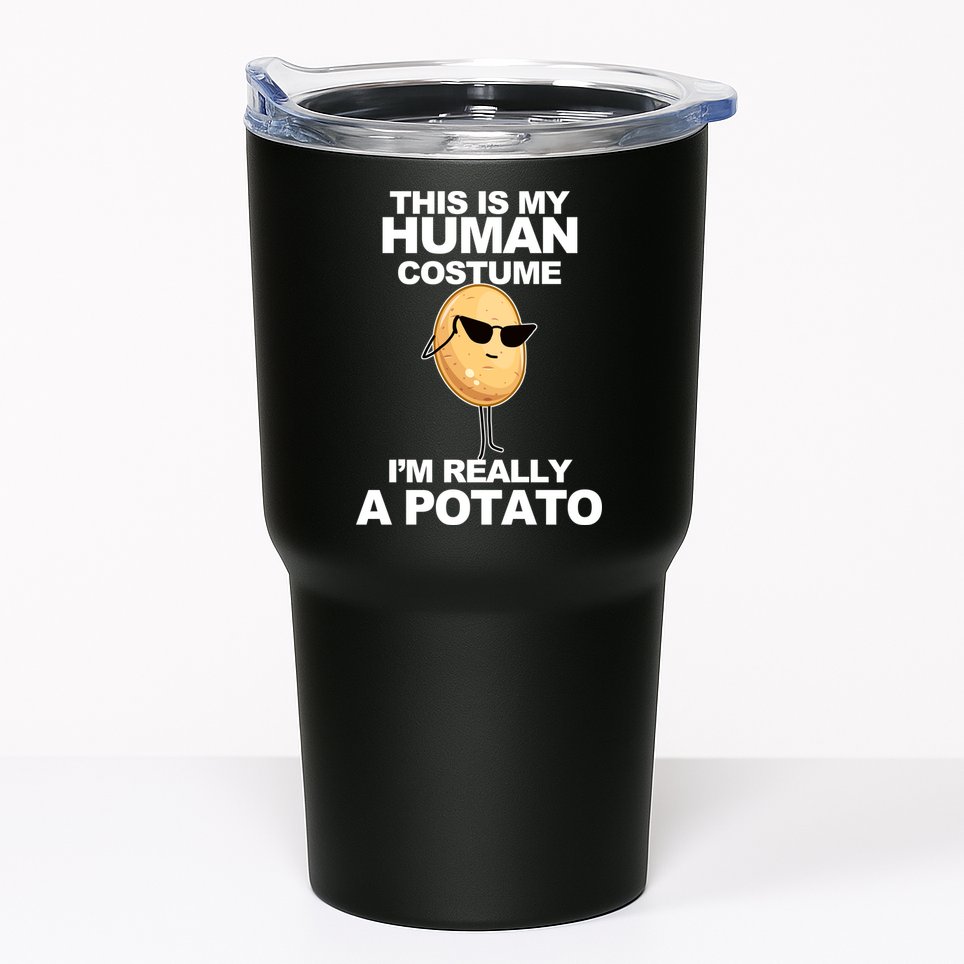 Funny Potato This Is My Human Costume  Tumbler