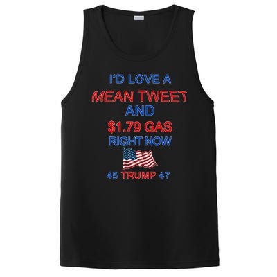 Funny Pro Trump Supporter I'd Love A Mean Tweet Gas Prices PosiCharge Competitor Tank