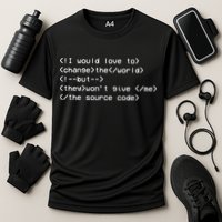 Funny Programmer Change The World Performance Shirt