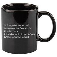 Funny Programmer Change The World 11oz C Handle Ceramic Mug