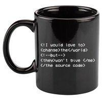 Funny Programmer Change The World 11oz C Handle Ceramic Mug