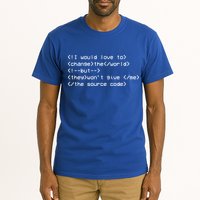 Funny Programmer Change The World Tall T-Shirt