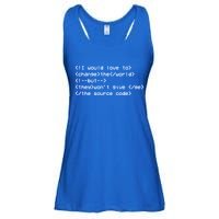 Funny Programmer Change The World Ladies Essential Flowy Tank