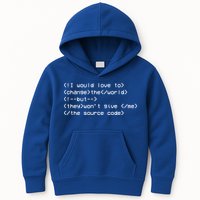 Funny Programmer Change The World Kids Hoodie