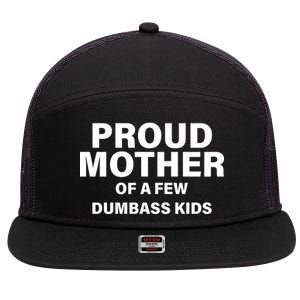 Funny Proud Mother 7 Panel Mesh Trucker Snapback Hat