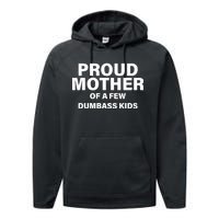 Funny Proud Mother Performance Fleece Hoodie