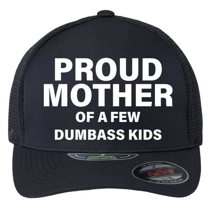 Funny Proud Mother Flexfit Unipanel Trucker Cap