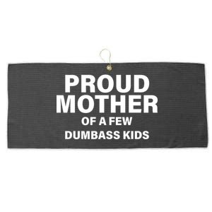 Funny Proud Mother Large Microfiber Waffle Golf Towel