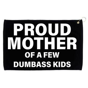 Funny Proud Mother Grommeted Golf Towel