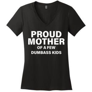 Funny Proud Mother Women's V-Neck T-Shirt