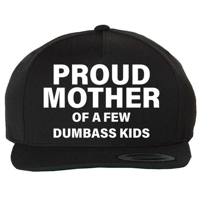 Funny Proud Mother Wool Snapback Cap