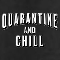 Funny Quarantine And Chill  Adult Drive Performance Visor