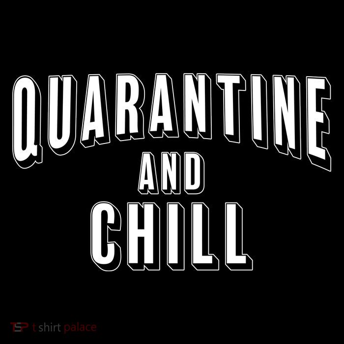 Funny Quarantine And Chill  Cooling Performance Long Sleeve Crew