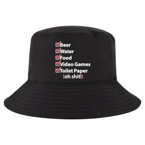 Funny Quarantine Check List Cool Comfort Performance Bucket Hat