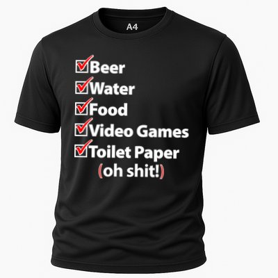 Funny Quarantine Check List Performance Shirt