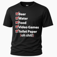 Funny Quarantine Check List Performance Shirt