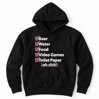 Funny Quarantine Check List Hoodie