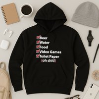 Funny Quarantine Check List Hoodie