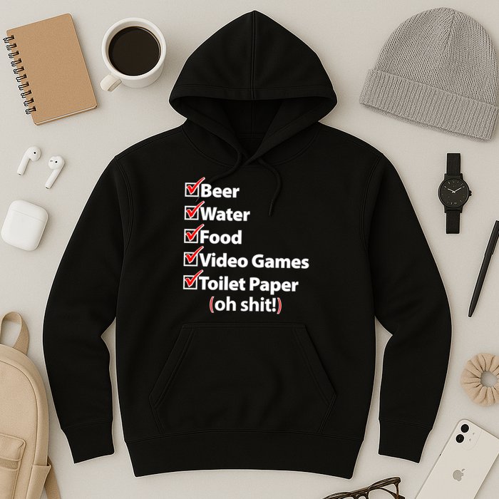 Funny Quarantine Check List Hoodie