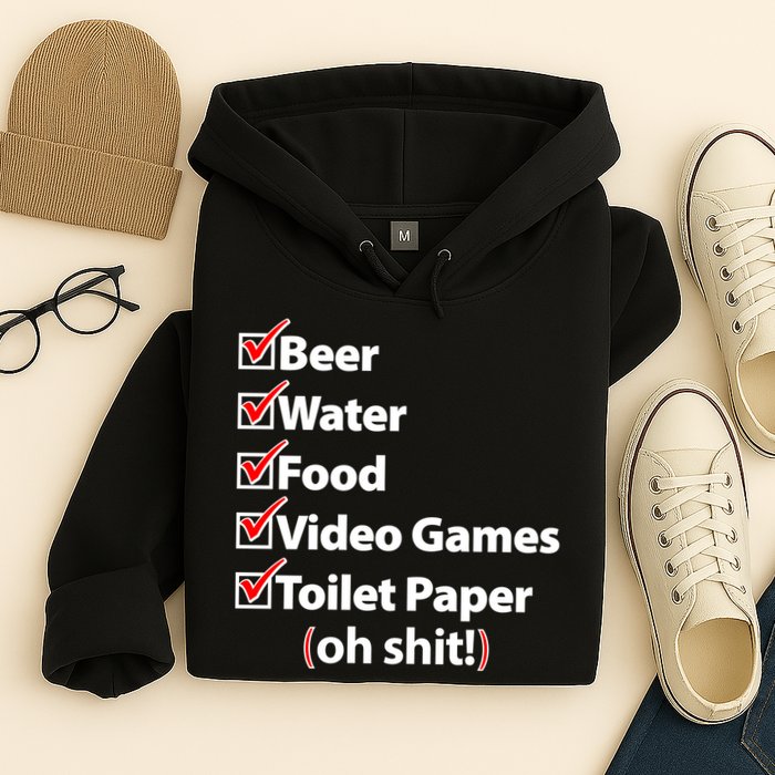 Funny Quarantine Check List Hoodie