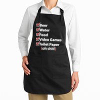 Funny Quarantine Check List Apron