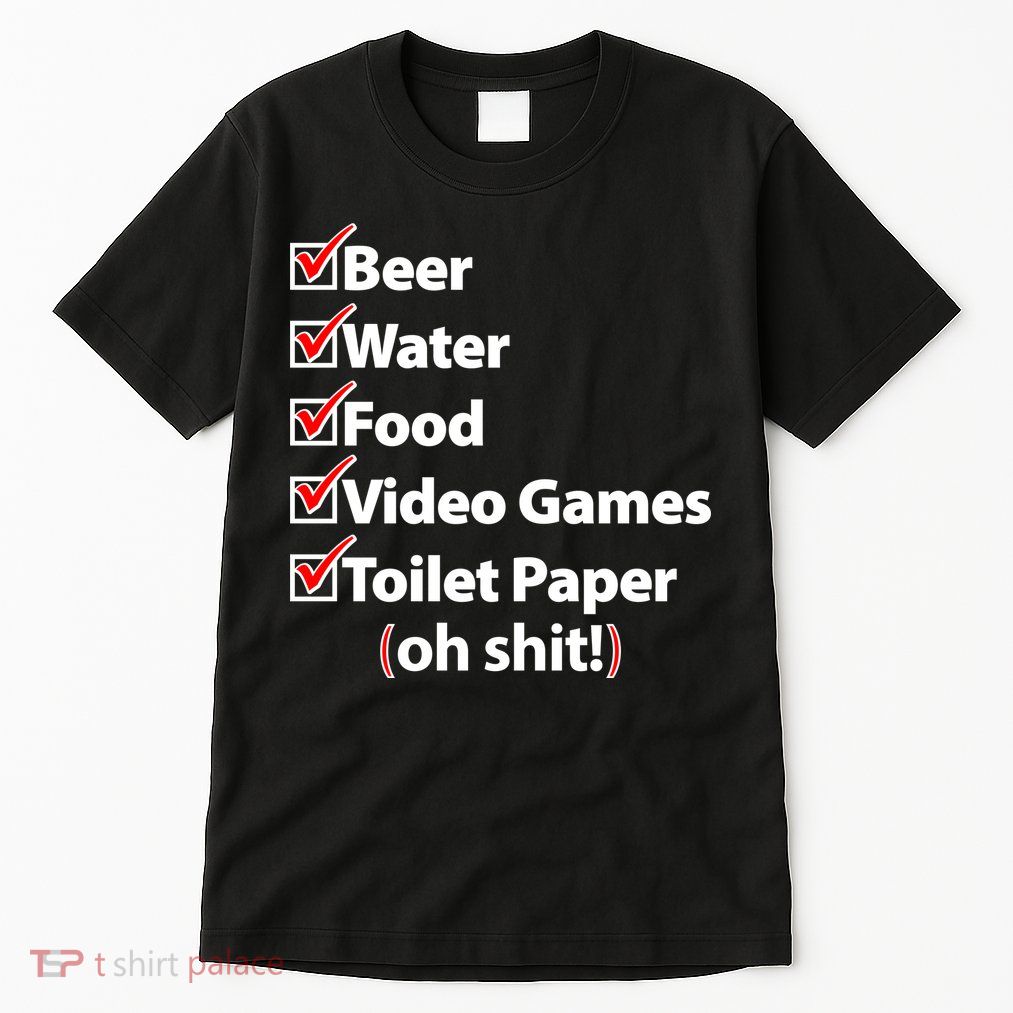 Funny Quarantine Check List Tall T-Shirt