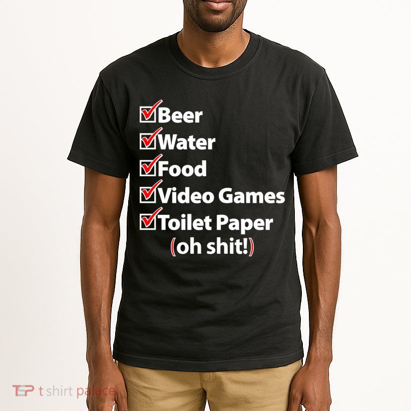 Funny Quarantine Check List Tall T-Shirt