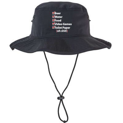 Funny Quarantine Check List Bucket Hat