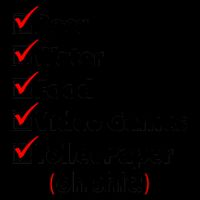 Funny Quarantine Check List 16oz Travel Tumbler