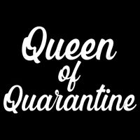 Funny Queen of Quarantine Cooling Performance Crew T-Shirt