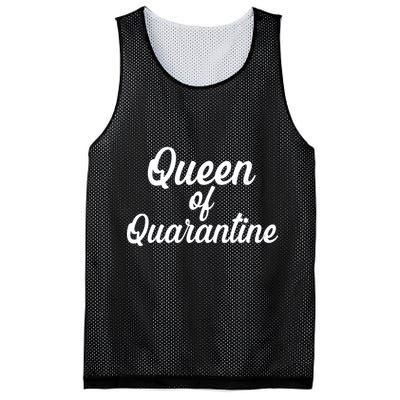 Funny Queen of Quarantine Mesh Reversible Basketball Jersey Tank