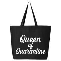 Funny Queen of Quarantine 25L Jumbo Tote