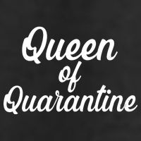 Funny Queen of Quarantine Golf Towel