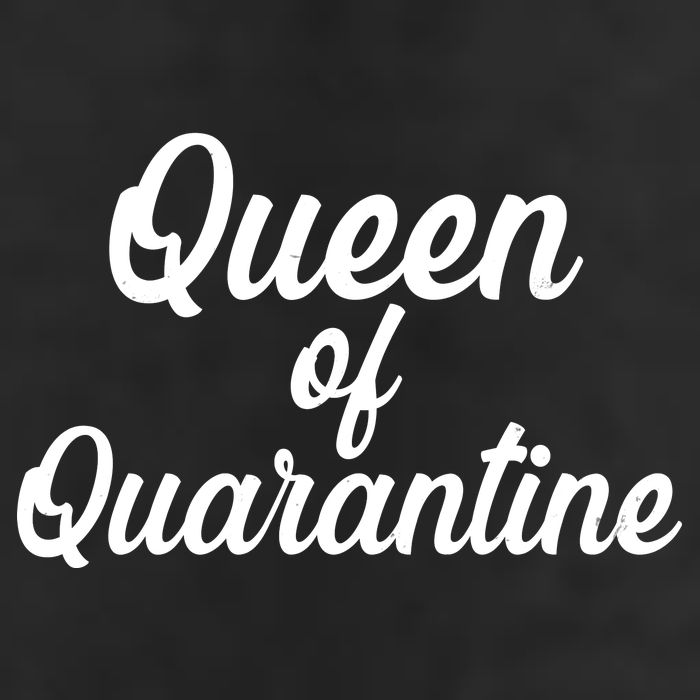 Funny Queen of Quarantine Golf Towel