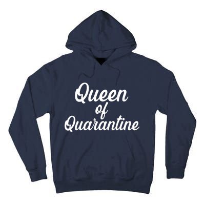 Funny Queen of Quarantine Tall Hoodie