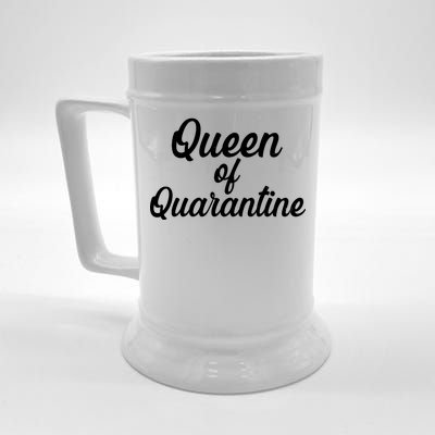 Funny Queen of Quarantine Beer Stein