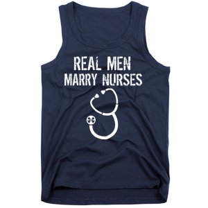 Funny Real Men Marry Nurses Medical Tank Top