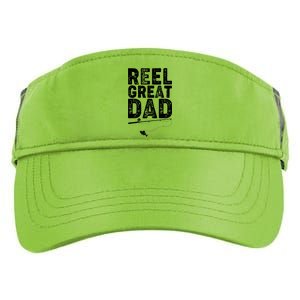 Funny Reel Great Dad Fishing Adult Drive Performance Visor