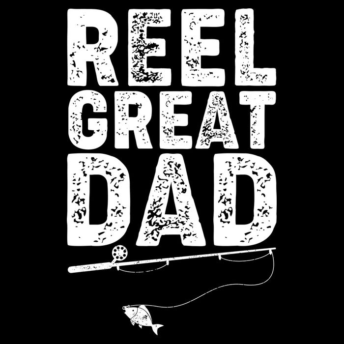 Funny Reel Great Dad Fishing Cooling Performance Crew T-Shirt