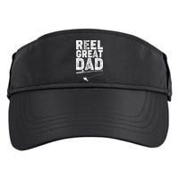 Funny Reel Great Dad Fishing Adult Drive Performance Visor