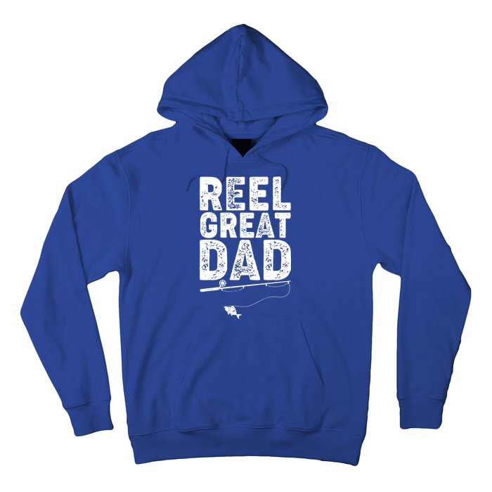 Funny Reel Great Dad Fishing Hoodie