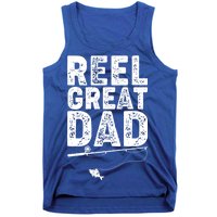 Funny Reel Great Dad Fishing Tank Top